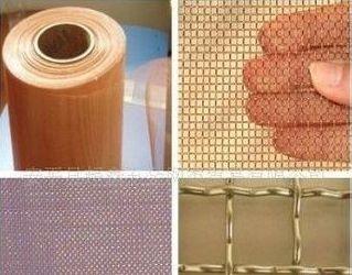 China Tensile Strength Zinc / Copper / Brass Wire Mesh For Filter Discs for sale