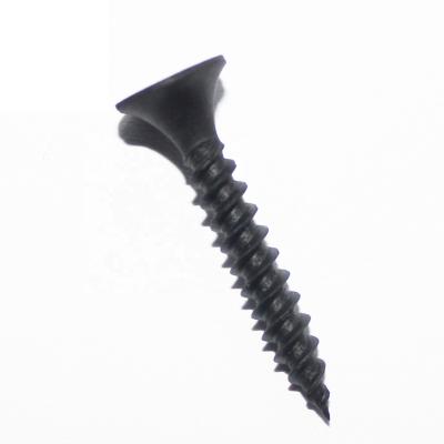 China 25Kg 3.5x25mm Black Coarse Phosphate Galvanized Coarse Bugle Head Tornillo Gypsum Board Thread Main Self Tapping Screw for sale