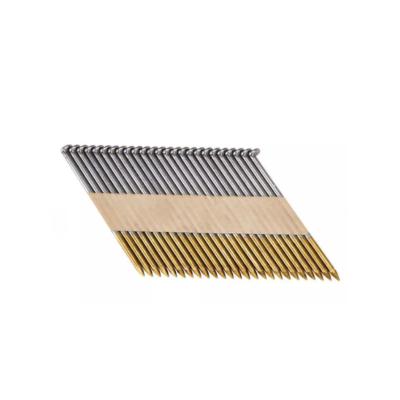 China Round Flat 34 Degree D Head Paper Strip Nail (Cut) For Framing for sale