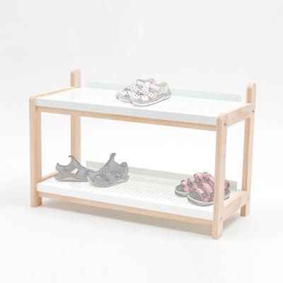 China Nordic-style creative shoe rack (the other) adjustable for high-end household can rest on the multi-layer storage house shoe rack toy storage for sale