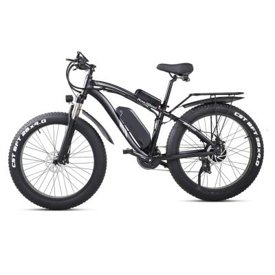 China China Power Full Suspension Retro Vintage E Bike Mountain Dirt Ebike Fat Tire Electric Bike 48V 500W 750W 1000W Electric Bike City Bike for sale