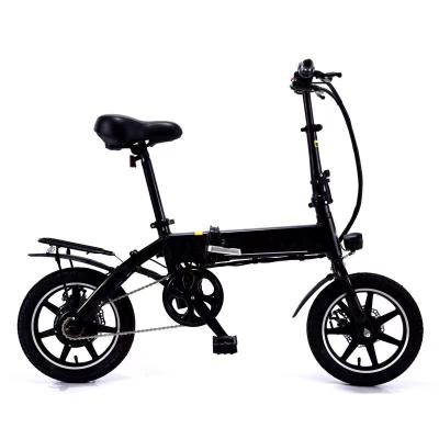 China Aluminum Alloy Electric Bicycle 36V 250W Brushless Motor Folding Electric Bike Warehouse for sale