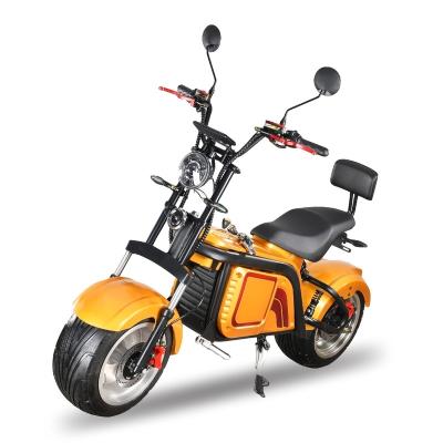 China Detachable lithium battery adult scooter electric vehicle tire battery car Harley wide electric bicycle YH-EH007 for sale