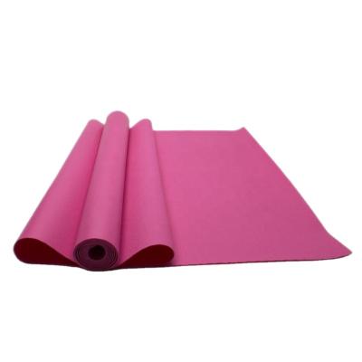 China Wholesale Eco - Friendly Non Slip Single Layer Eco EBU Yoga Mat for sale