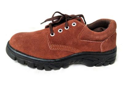 中国 SGS Anti Piercing Steel Toe Cap Leather Low Top Wear Resistant Safety Shoes Trainers 販売のため