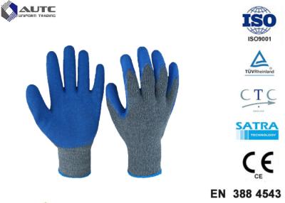 China Cut Resistant Gloves Flexible Breathable Nylon HPPE Glass Fiber Latex Coated for sale