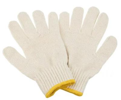 China Cotton Gloves Safety Comfortable Cotton Hand Work Gloves Cement For Workers Te koop