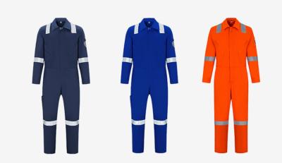 中国 Reflective Anti-Static FR Coveralls 100% Cotton, Shipyard/Sea Port/Steel-Making Welder 販売のため