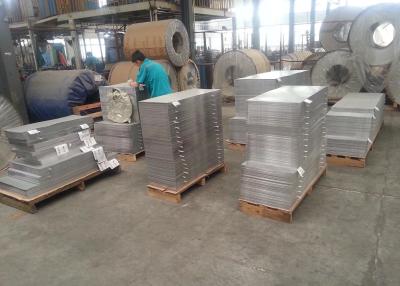 China Het in reliëf gemaakte Blad van de het Aluminiumfolie van Gipspleisteroixde voor het Comité van de Koelingsinnner van de Borstdiepvriezer Te koop