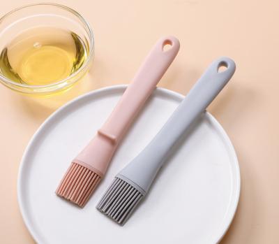 China Food Grade Silicone Brush High Temperature Resistant Brush Household Baking Tools Small Brush Barbecue Oil Brush for sale