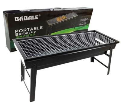 China 80cm BARBECUE die van de de BARBECUEgrill van de Houtskoolgrill de Draagbare van de de Binnenplaatsgrill Openlucht Vouwende Barbecue vouwen Te koop