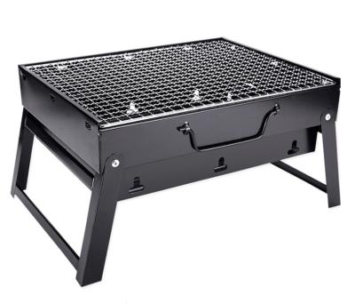 China 35*27*19.5cm de Openlucht Draagbare Vouwende Grillbarbecue het Kamperen Grill van de Grill Kleine Houtskool Te koop