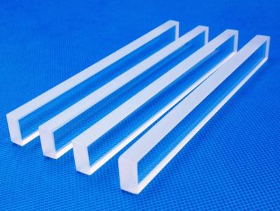 China High Temperature Rectangular Heat Resistant Transparent UV Quartz Glass Plate for sale