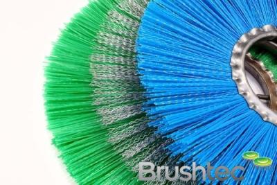 China Dulevo 5000 Sweeper Yellow Main Broom Brush Central Brush Roller Brush for sale