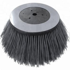 China Rigid Constructure Sanitation Road Street Sweeper Wafer Brush for sale