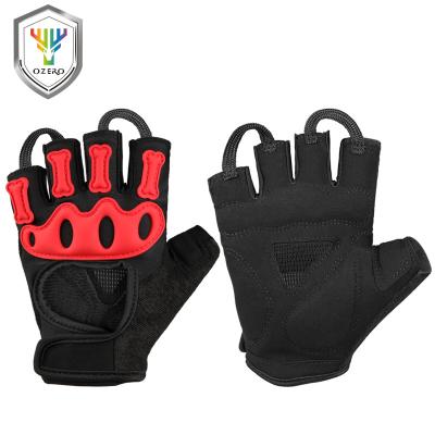 China Ozero Anti-Slip Non Slip Gym Gloves For Women Custom Weightlifting Mountain Bike Gloves Breathable. for sale