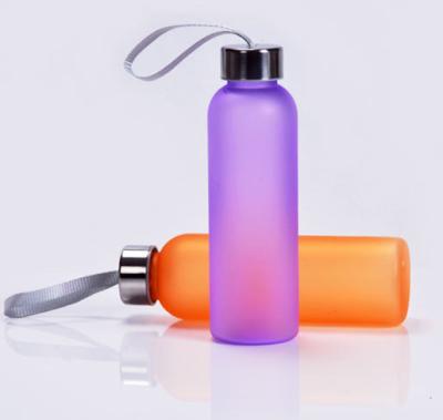 China Latest Sustainable Product Plastic Water Bottle Portable Fruit Juice Outdoor Sport Travel for sale