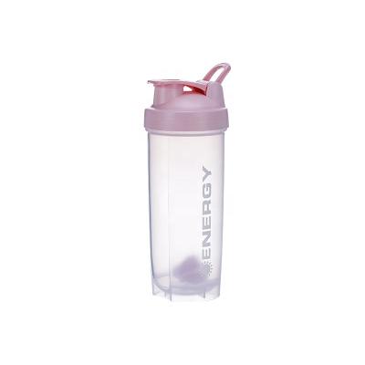 China China Sustainable Online Sale Customized Plastic 700ml Protein Shaker Bottle With PP Mixing Ball for sale