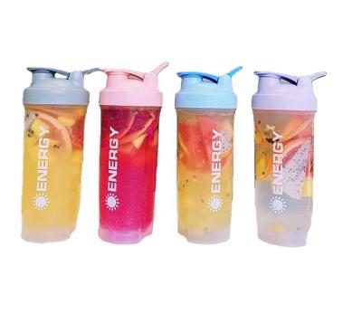 China Viable Promotion Personalized 500ml Gym Water Bottle Protein Shaker Mixing Bottle for sale