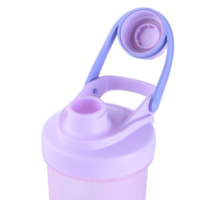 China New Style Sustainable Portable Fashion Sports Plastic Water Cup With Outdoor Large Capacity Fitness Water Bottle for sale