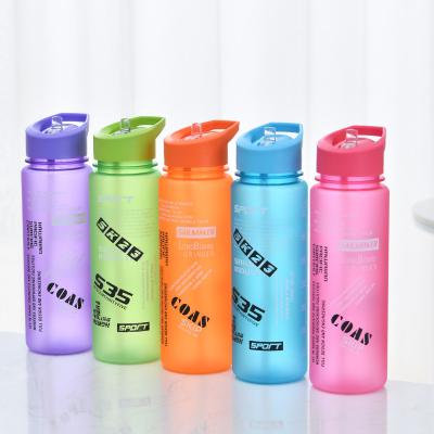 China Sustainable Cover Straw Plastic Preform Preforms Price Production Line Recycled New Manufacture Kids Bpa Free Water Bottle With Handle for sale