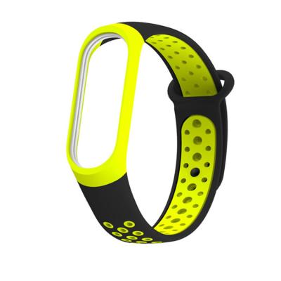 China Straps For Xiaomi MI Band 3 Silicone 4 Strap Wristband Replacement New For Xiaomi Band 4 MiBand 5 4 3 Wrist Strap TPU Color for sale