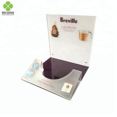 China Retail Electronics Countertops Acrylic Products Countertops Display POS Display Stand for sale