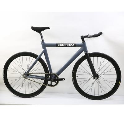 China Carbon Fiber Fixed Gear Bike - 3 Track Fixie Bicycle 7005 Alloy Frame Carbon Fixie Fork for sale