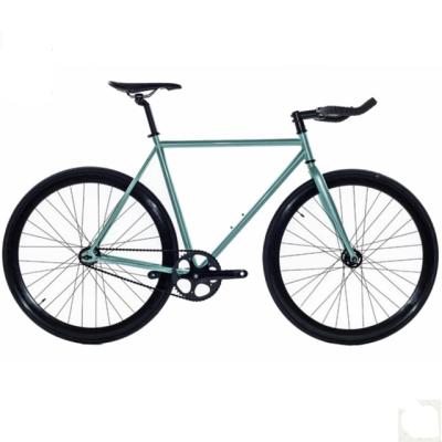 China 4130 CHROMOLY Fixie Bike AM6 -700C Single Speed ​​Steel Frame China Supplier 4130 Fixed Gear Bicycle Bike factory in china for sale