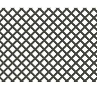 China Easily Assembled Easy Installation Vinyl Lattice Outdoor Fence for sale