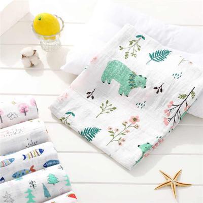 China Newest Anti-pilling Organic Knit Thick Blanket Baby Wrap Set Muslin Baby Blanket With Good Price for sale