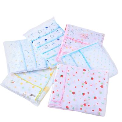 China Hot Selling Newborn Towel QUICK DRY Gauze Cotton Absorbing Soft Face Muslin Boy Girl Towel for sale