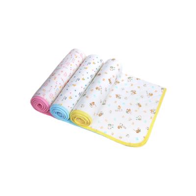 China Wholesale Cheap Eco-freindly Cotton Waterproof TPU Baby Folding Changing Pad / Baby Changing Mat for sale