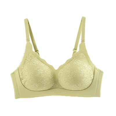 China QUICK DRY Sexy Ladies  Wire Free Lace Cup Face Push Up Seamless OEM  Custom Bra for sale