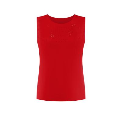 China QUICK DRY High Quality Seamless Vest Sleeveless Shirts Sports Tank Tops Gym Wear for sale