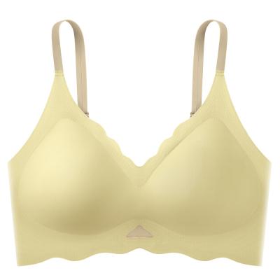 China QUICK DRY Custom 2022 Sexy Ladies wireless Seamless Push up Bra for sale