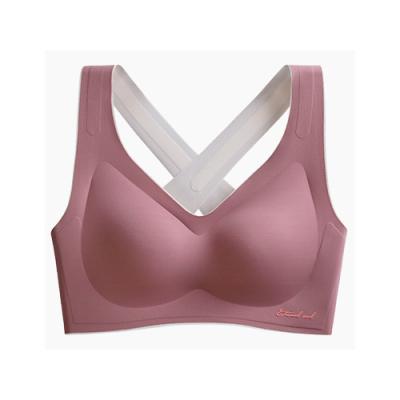 China QUICK DRY Sexy Ladies Bra Wire Free Custom Spandex OEM Cup Seamless Bra for sale