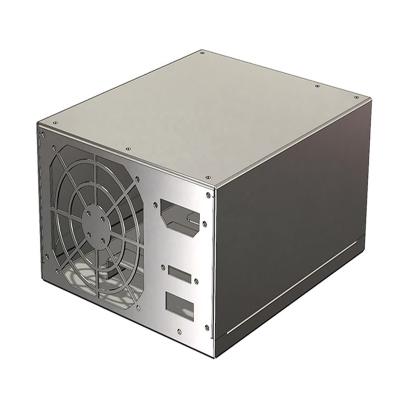 China Outdoor Custom Electronic Equipment Mid Tower Cabinet ATX PC Computer Case Sheet Metal Audio Amplifier Shell for sale