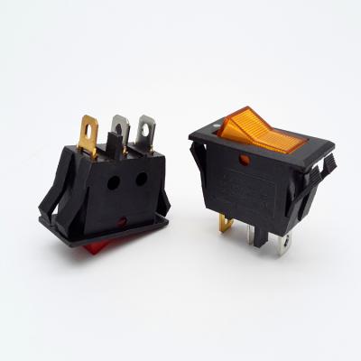 China Equipment Haifei 2 terminals 3 pins electrical wiring diagram 250vac 16a t100 55 12 volt kcd rocker switch for sale