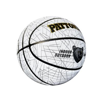 China PATTONLEX Reflective + Durable Reflective Basketball Glow In The Dark Ball Basketball for sale