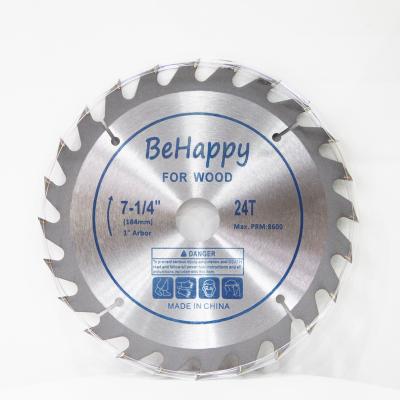 China BEHAPPY 180mm Wood Premium Quality Customized Logo CTT Circular Saw Blade For Wood Working for sale