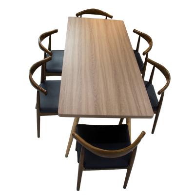 China Modern Factory Price Frankincense Cedar Wood Beautiful Appearance Dining Tables Chairs For Apartments And Villas for sale