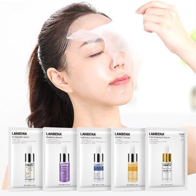 China Moisturizer FaceMask Organic Skin Care Vitamin C Sheet Mask Shape And Face Use Moisturize Korean Facial Mask for sale