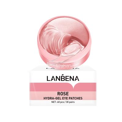 China China High Quality Anti Wrinkle Under Eye Patches Masks, Crystal Anti Wrinkle Rose Collagen Eye Mask for sale