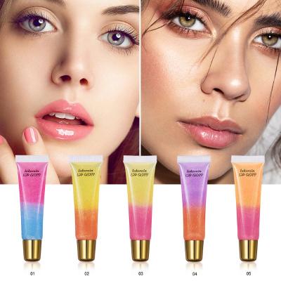 China Waterproof Sunscreen Lip Gloss Private Label Clear Lip Gloss Moisturizer Lip Gloss With 10 Colors China Seller for sale