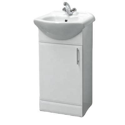 China Modern Glossy MDF Bathroom Cabinet Australia Bathroom Vanities UK Furniture A5576 for sale