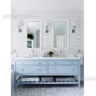 China Modern Bathroom Vanities Solid Wood Bath Vanity A5247 for sale