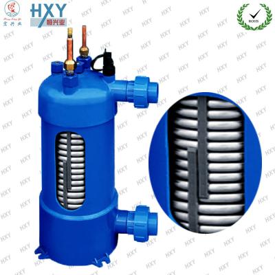 China Building Material Shops Titanium tube shell heat exchanger for swimming pool for sale