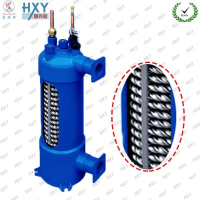 China Titanium PVC shell titanium whorl tube heat exchanger for sale