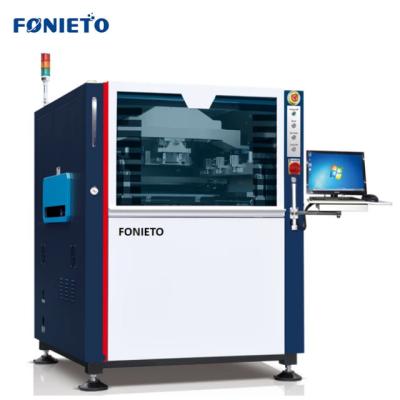 China SMT Assembly Production Line FONIETO semi automatic smd pcb high precision screen printer for solder paste in smt production line for sale